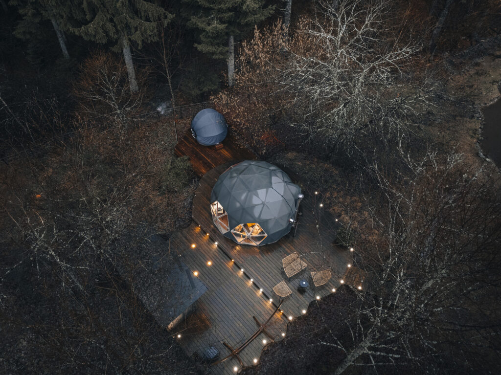 photoprise en drone pour la location saisonnière dans le massif des Vosges