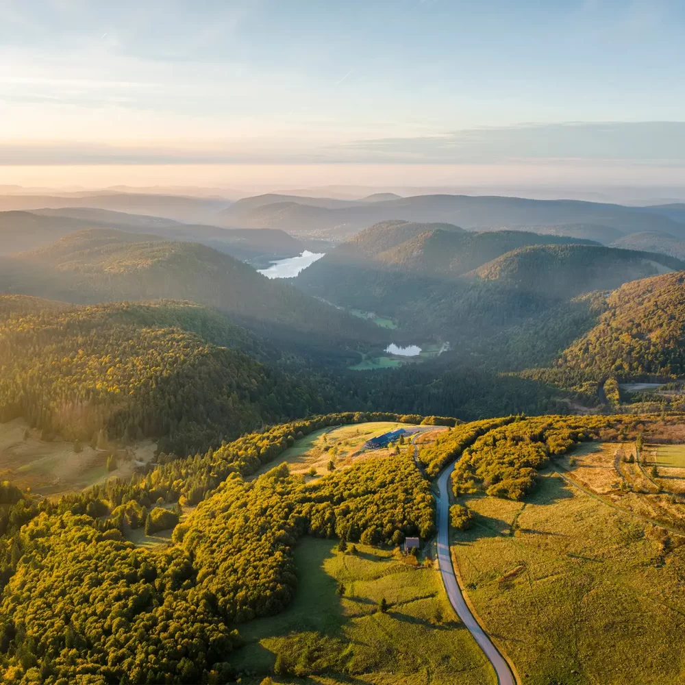 photo paysage des vosges vallée des lacs