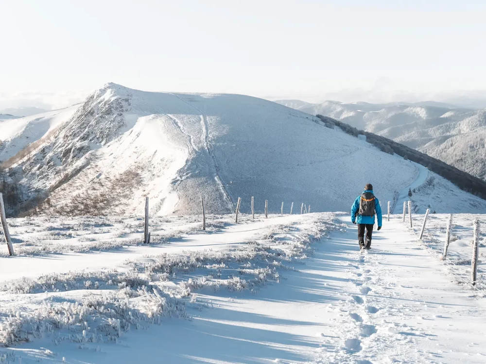 randonnée tourisme en hiver dans les vosges